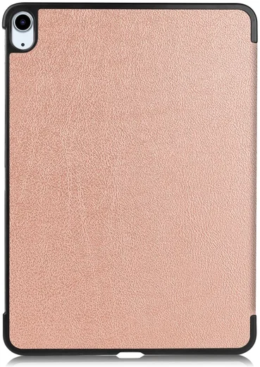 Apple iPad Air 11 (2024/2025) Hoes Tri-Fold Book Case met Standaard Roze afbeelding 10