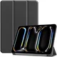 Apple iPad Pro 11 (2024/2025) Hoes Tri-Fold Book Case met Standaard Zwart