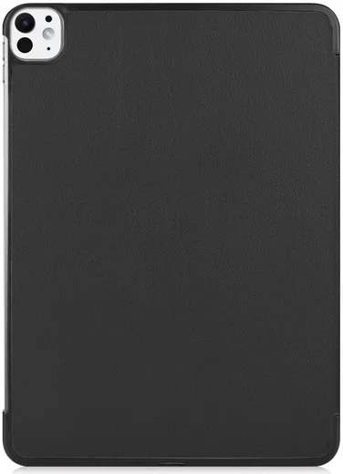 Apple iPad Pro 11 (2024/2025) Hoes Tri-Fold Book Case met Standaard Zwart afbeelding 10