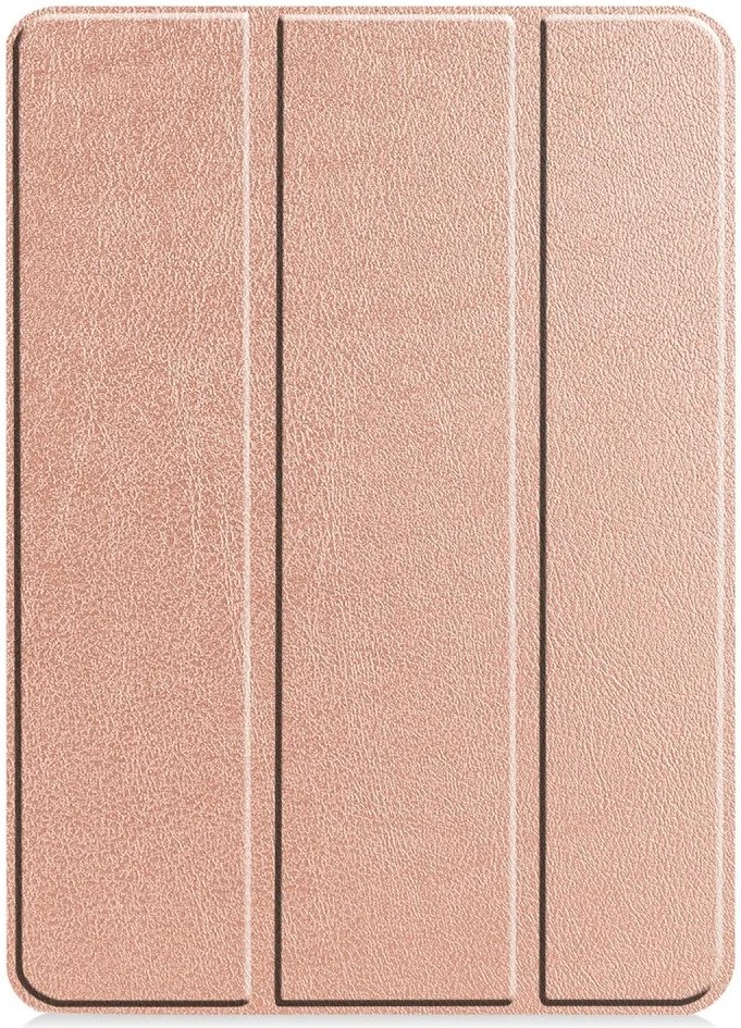 Apple iPad Pro 13 (2024/2025) Hoes Tri-Fold Book Case met Standaard Roze afbeelding 11