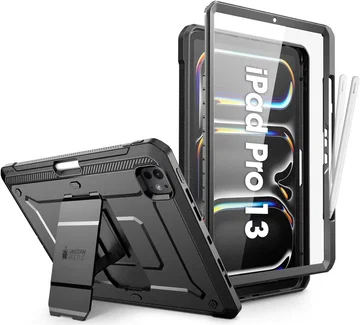 SUPCASE UB Pro iPad Pro 13 (2024/2025) Hoes Full Protect Kickstand Zwart