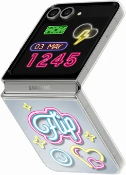 Origineel Samsung Galaxy Z Flip 7 FE / 6 Hoesje FlipSuit Case Transparant