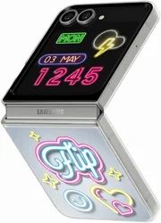 Origineel Samsung Galaxy Z Flip 7 FE / 6 Hoesje FlipSuit Case Transparant afbeelding