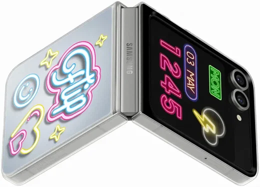 Origineel Samsung Galaxy Z Flip 7 FE / 6 Hoesje FlipSuit Case Transparant afbeelding 7