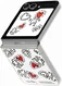 Origineel Samsung Galaxy Z Flip 6 Hoesje FlipSuit Case Print Wit afbeelding 1