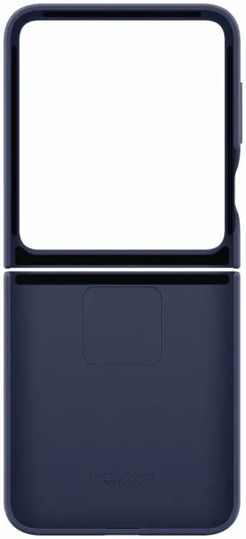 Origineel Samsung Galaxy Z Flip 7 FE / 6 Hoesje Silicone Case Back Cover Navy afbeelding 9