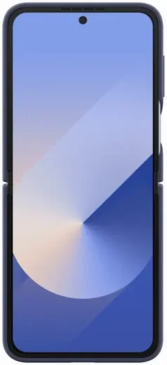 Origineel Samsung Galaxy Z Flip 7 FE / 6 Hoesje Silicone Case Back Cover Navy afbeelding 8