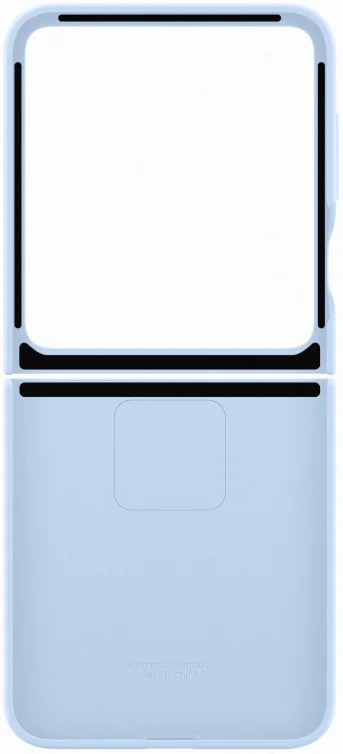 Origineel Samsung Galaxy Z Flip 6 Hoesje Silicone Case Back Cover Blauw afbeelding 6