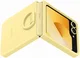 Origineel Samsung Galaxy Z Flip 6 Hoesje Silicone Case Back Cover Geel afbeelding 7