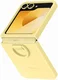 Origineel Samsung Galaxy Z Flip 6 Hoesje Silicone Case Back Cover Geel afbeelding 1
