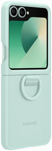 Origineel Samsung Galaxy Z Flip 7 FE / 6 Hoesje Silicone Case Back Cover Groen afbeelding 5