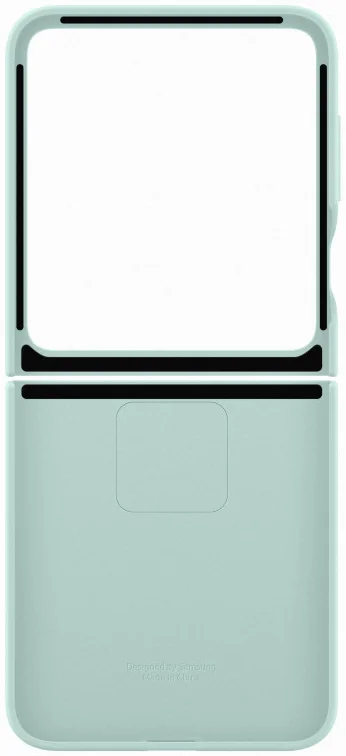 Origineel Samsung Galaxy Z Flip 7 FE / 6 Hoesje Silicone Case Back Cover Groen afbeelding 6