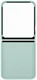Origineel Samsung Galaxy Z Flip 7 FE / 6 Hoesje Silicone Case Back Cover Groen afbeelding 6