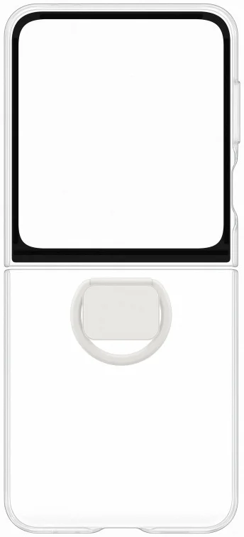Origineel Samsung Galaxy Z Flip 7 FE / 6 Hoesje Clear Case Hardcover Transparant afbeelding 5