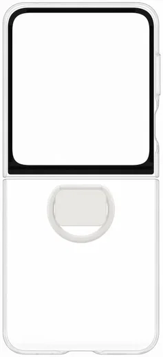 Origineel Samsung Galaxy Z Flip 7 FE / 6 Hoesje Clear Case Hardcover Transparant afbeelding 5