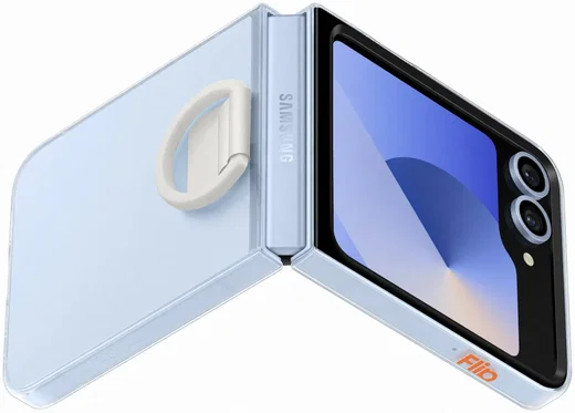 Origineel Samsung Galaxy Z Flip 7 FE / 6 Hoesje Clear Case Hardcover Transparant afbeelding 9