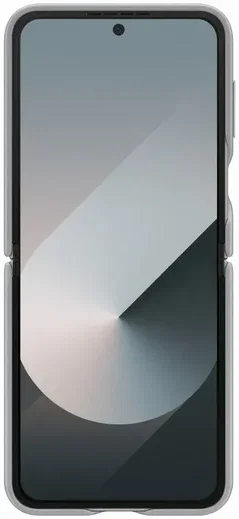 Origineel Samsung Galaxy Z Flip 6 Hoesje KindSuit Leather Case Grijs afbeelding 4