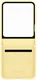 Origineel Samsung Galaxy Z Flip 7 FE / 6 Hoesje KindSuit Leather Case Geel afbeelding 7
