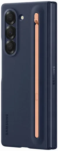 Origineel Samsung Galaxy Z Fold 6 Hoesje Slim S-Pen Case Blauw afbeelding 5