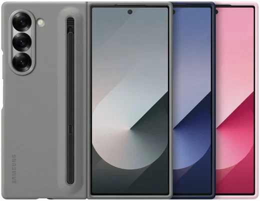 Origineel Samsung Galaxy Z Fold 6 Hoesje Slim S-Pen Case Blauw afbeelding 7