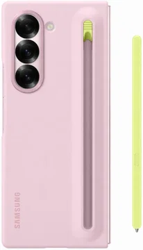 Origineel Samsung Galaxy Z Fold 6 Hoesje Slim S-Pen Case Roze