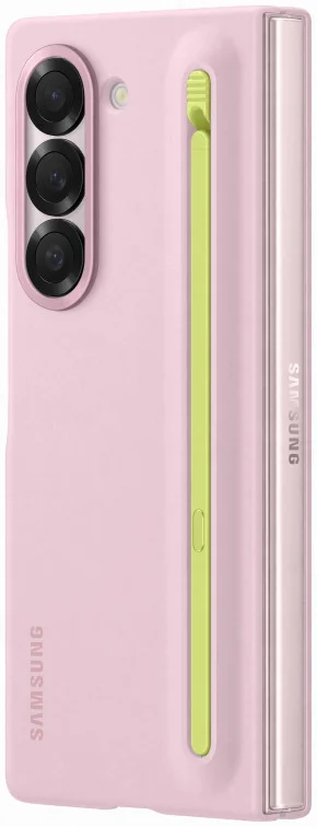 Origineel Samsung Galaxy Z Fold 6 Hoesje Slim S-Pen Case Roze afbeelding 4