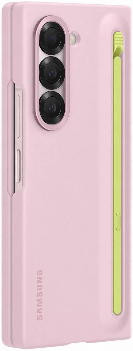 Origineel Samsung Galaxy Z Fold 6 Hoesje Slim S-Pen Case Roze afbeelding 5