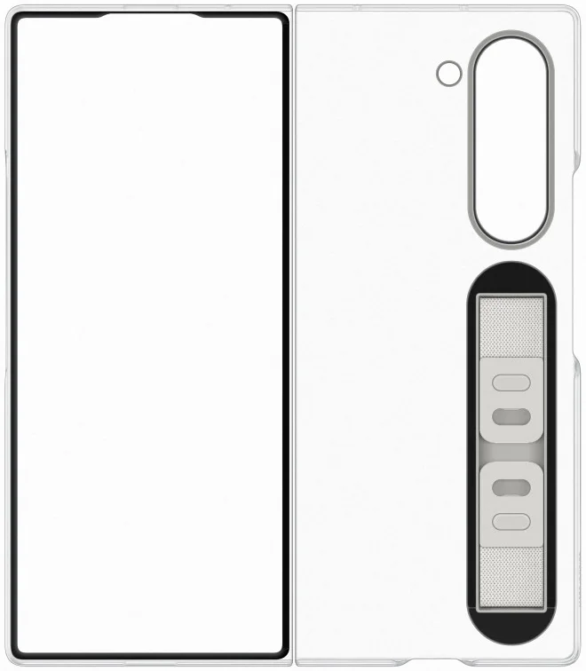 Origineel Samsung Galaxy Z Fold 6 Hoesje Clear Case Hard Cover Transparant afbeelding 3