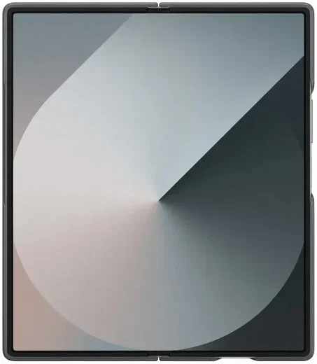 Origineel Samsung Galaxy Z Fold 6 Hoesje KindSuit Leather Case Grijs afbeelding 3