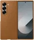 Origineel Samsung Galaxy Z Fold 6 Hoesje KindSuit Leather Case Bruin afbeelding 1