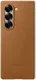 Origineel Samsung Galaxy Z Fold 6 Hoesje KindSuit Leather Case Bruin afbeelding 2