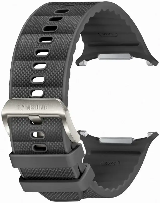 Origineel Samsung Galaxy Watch Ultra Bandje - PeakForm Band - Grijs (S/M/L) afbeelding 2