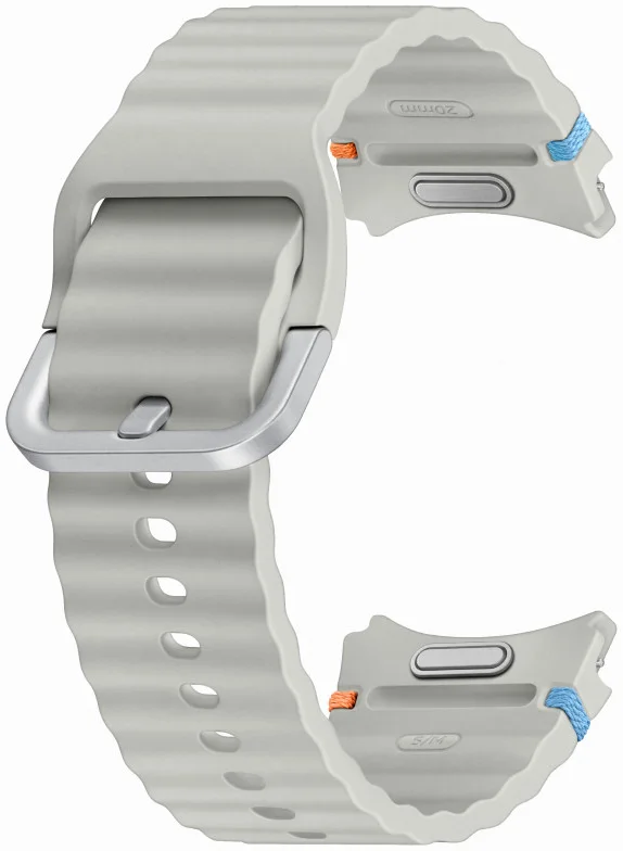 Origineel Samsung Smartwatch 20MM Bandje Sport Band - Zilver (S/M) afbeelding 2