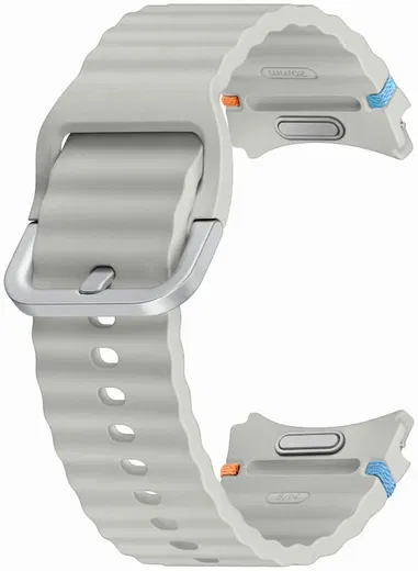 Origineel Samsung Smartwatch 20MM Bandje Sport Band - Zilver (S/M) afbeelding 2