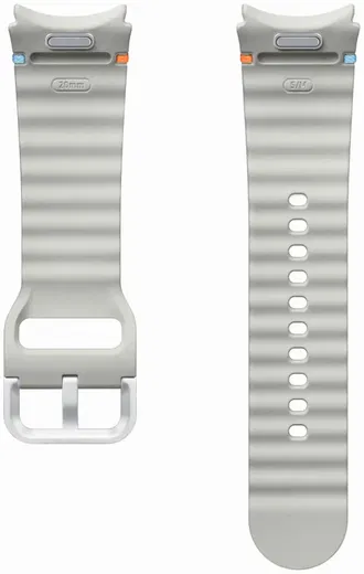 Origineel Samsung Smartwatch 20MM Bandje Sport Band - Zilver (S/M) afbeelding 3