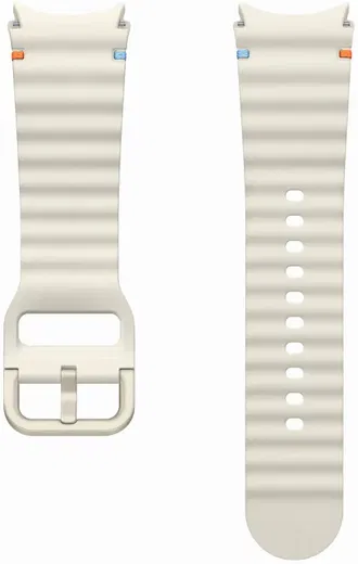 Origineel Samsung Smartwatch 20MM Bandje Sport Band - Cream (S/M) afbeelding 1