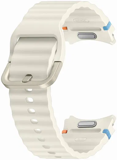 Origineel Samsung Smartwatch 20MM Bandje Sport Band - Cream (S/M) afbeelding 2