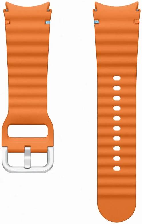 Origineel Samsung Smartwatch 20MM Bandje Sport Band - Oranje (S/M) afbeelding 1