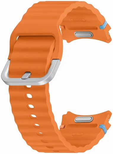 Origineel Samsung Smartwatch 20MM Bandje Sport Band - Oranje (S/M) afbeelding 2
