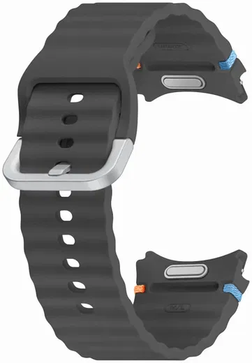 Origineel Samsung Galaxy Watch 7 Bandje Sport Band (M/L) Grijs afbeelding 2