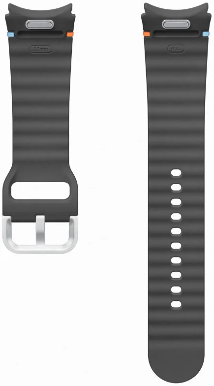 Origineel Samsung Galaxy Watch 7 Bandje Sport Band (M/L) Grijs afbeelding 3