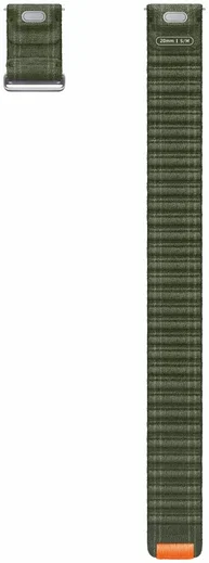Origineel Samsung Smartwatch 20MM Bandje Fabric Band - Khaki (S/M) afbeelding 3