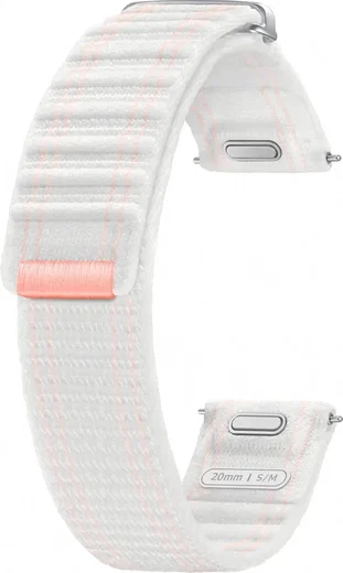 Origineel Samsung Smartwatch 20MM Bandje Fabric Band - Sand (S/M) afbeelding 2