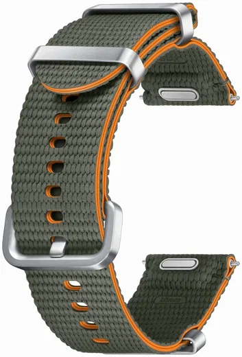 Origineel Samsung Galaxy Smartwatch 20MM Bandje - Athleisure Band - Khaki (S/M) afbeelding 2