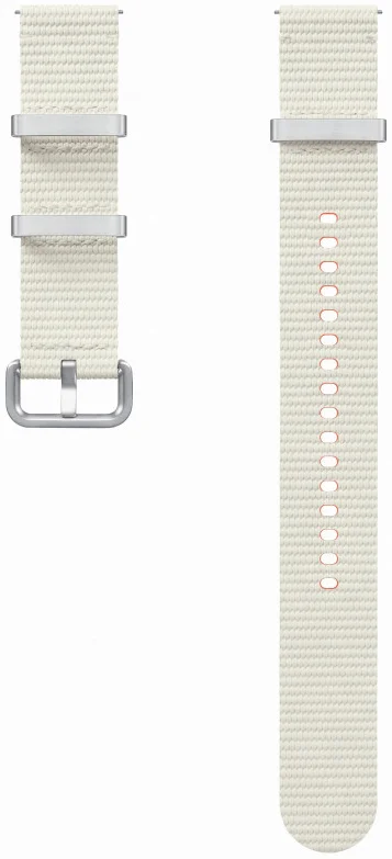 Origineel Samsung Galaxy Smartwatch 20MM Bandje - Athleisure Band - Cream (S/M) afbeelding 1