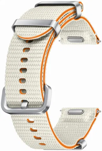 Origineel Samsung Galaxy Smartwatch 20MM Bandje - Athleisure Band - Cream (S/M) afbeelding 2