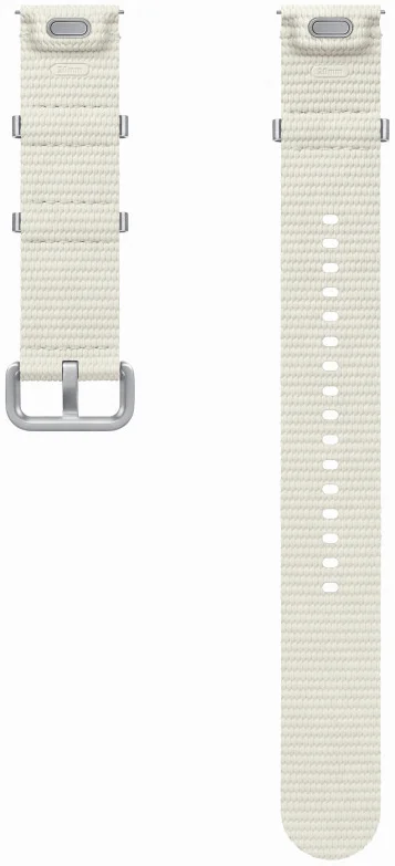 Origineel Samsung Galaxy Smartwatch 20MM Bandje - Athleisure Band - Cream (S/M) afbeelding 3