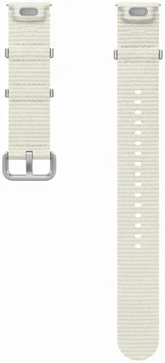 Origineel Samsung Galaxy Smartwatch 20MM Bandje - Athleisure Band - Cream (S/M) afbeelding 3