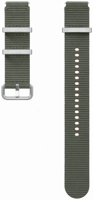 Origineel Samsung Galaxy Smartwatch 20MM Bandje - Athleisure Band - Khaki (M/L) afbeelding 1