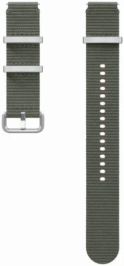 Origineel Samsung Galaxy Smartwatch 20MM Bandje - Athleisure Band - Khaki (M/L) afbeelding 1